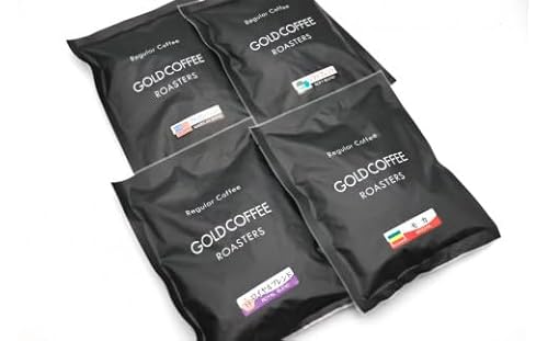 [軽め/豆] コーヒー100g×4種 [ゴールド珈琲 大阪府 守口市] [2281]