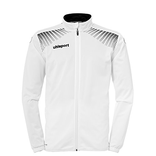 Uhlsport Herren Jacke Goal Classic Jacke, Weiß/Schwarz, L, 100516302