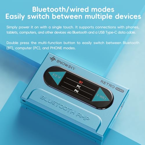 Image of FiiO /Snowsky Retro Nano Bluetooth USB DAC AMP with LDAC, aptX Adaptive, aptX LL (3.5mm Unbalanced & 4.4mm Balanced Output) (White)
