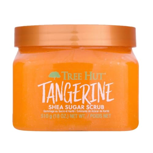 Tree Hut Tangerine Body Scrub, Exfoliating...