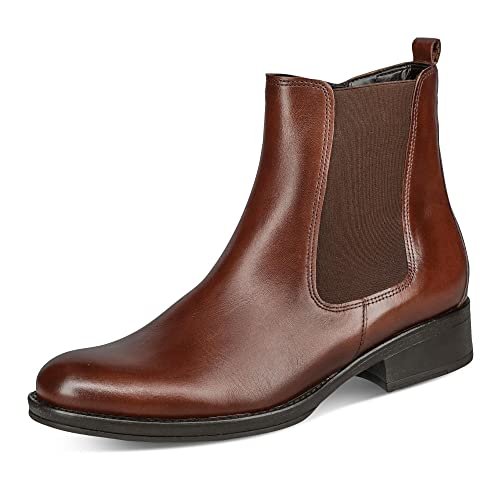 Bottines Chelsea Gabor Adair pour femme en cuir véritable noir