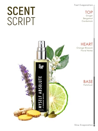 Image of EM5 Myself Absolute EDP Perfume for Men | Fresh Spicy Earthy Aromatic Fragrance | Strong and Long Lasting Eau De Parfum Spray | Luxury Gift for Him | 15ml