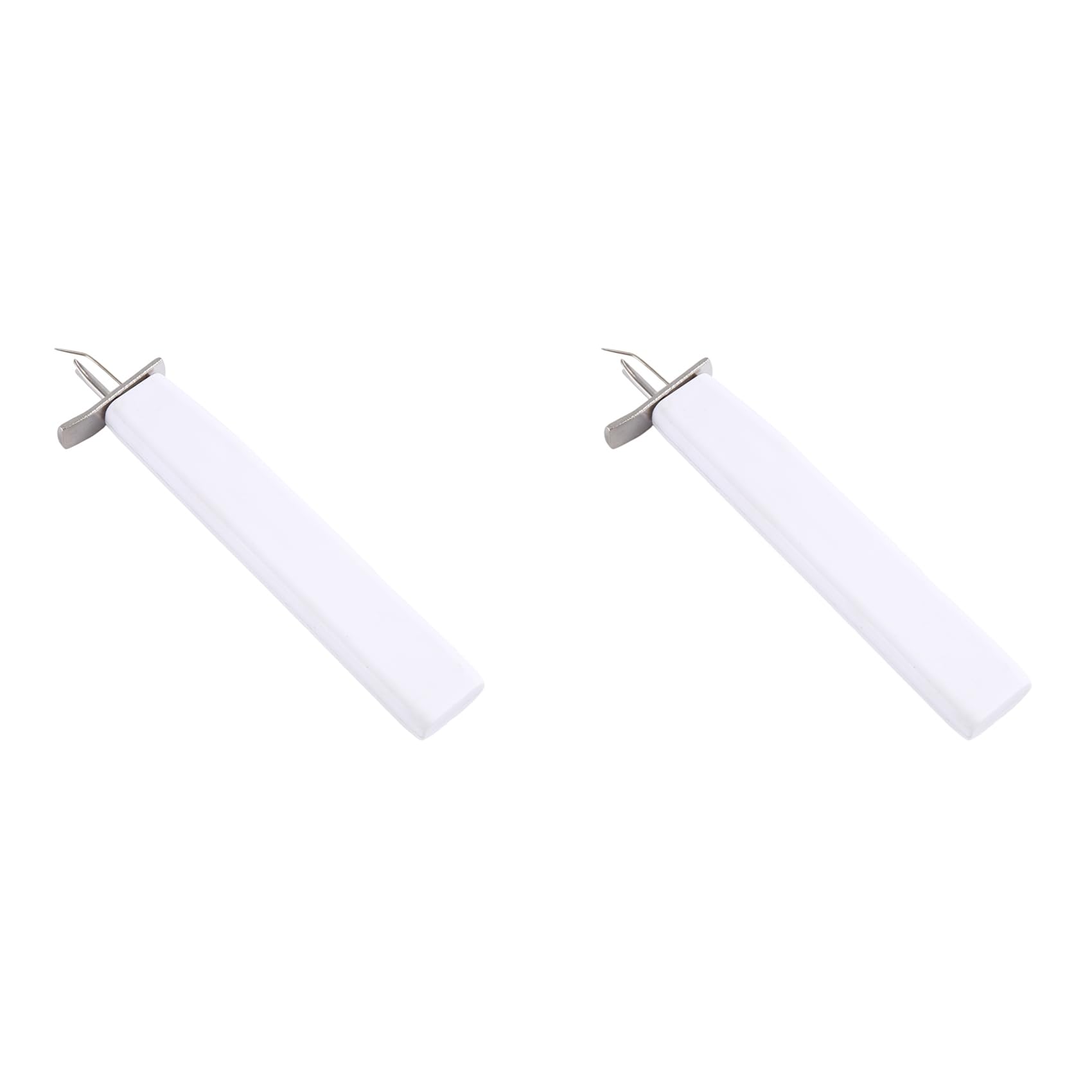 Hndhbfgrt 2X Bead Knotting Tool Create Secure Knots Pearl Jewelry Making Tool for DIY Jewelry Pearl Stringing Beading Tools White
