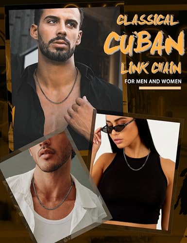 Image of Jstyle 3.5mm Gold /Silver /Black Stainless Steel Cuban Link Chain Necklace