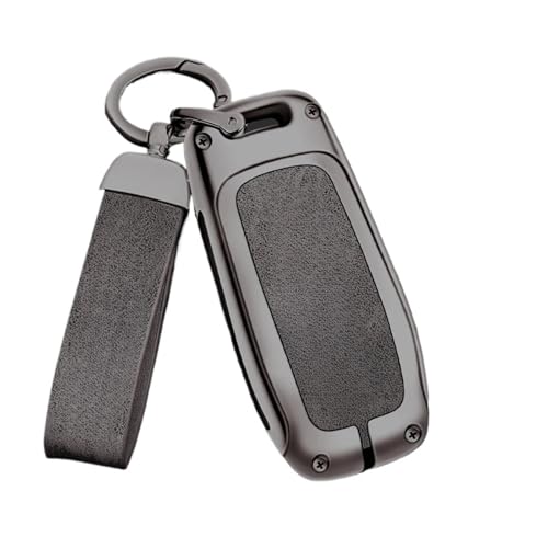 車用TPU亜鉛合金キーケースバッグ、ベンツ ABCE SS Gクラス CLA CLS EQA EQB EQC GLA GLB GLC GLE GLS 車用メタルキーシェルに対応(Style 4)