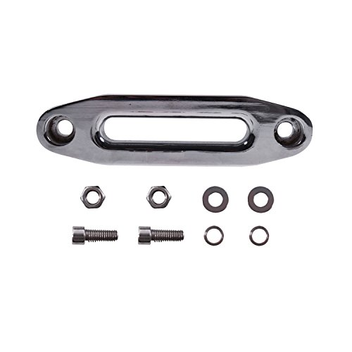 Extreme Max 5600.3096 Magna Polished Aluminum Universal Atv / Utv Hawse Fairlead For Synthetic Rope #TOP1