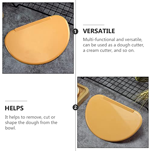 HEMOTON 2 Unidades Raspador Raspar Bolo Ferramenta De Corte De Massa Creme Gelo Mais Suave Divisor D