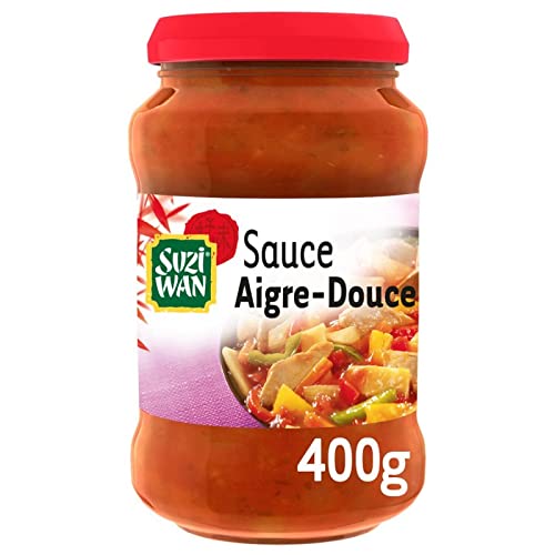 SUZI WAN | Suzi Wan Sauce Aigre Douce 400G | Lot De (3) | livraison offerte