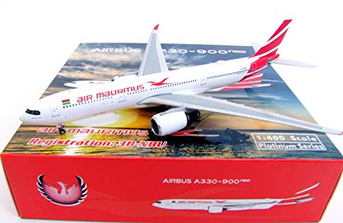 Phoenix Model PHX11546 1:400 Air Mauritius Airbus A330-900neo Reg #3B-NBU (pre-Painted/pre-Built)