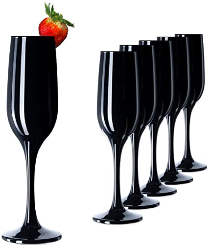 PLATINUX Bicchieri Da Birra Con Facce Divertenti - Set Da 6 Pezzi In Vetro Da 300 Ml, Perfetti Per Carnevale E Feste