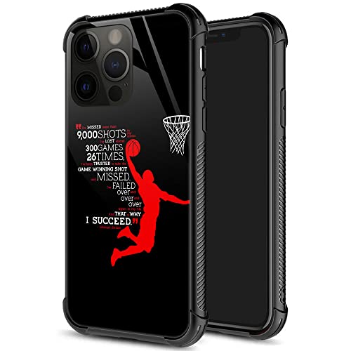 ZHEGAILIAN for iPhone 15 Pro Max Case, Military-Grade Protection, All-Around Shockproof Corners, Anti-Scratch Phone Case for iPhone 15 Pro Max - Red Dunk