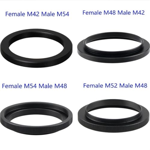 Anillo convertidor de hilo M42 para solucionar problemas de rosca en telescopio 4