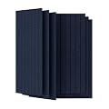 UMIACOUSTICS 6 Pcs 47.2 x 23.6 Inches Acoustic Panel, Decorative Sound Absorbing Wall Panel for Office,Home Theater,Studio,Dark Blue