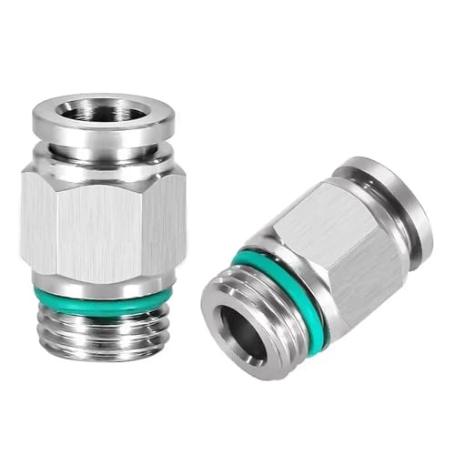 Connecteurs de tubes à air en acier inoxydable 304 durables pour circuits pneumatiques