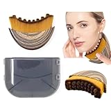 Reductro Lymphatische Gesichtsbürste, Lymphatic Contour Face Brush, Lymphbürsten gesicht für Empfindliche Haut für Gesicht, Kinn und Jawline Sculpting. Massagegerät Kontur Kinn Kiefer