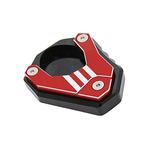 Yorten Placa de apoio para suporte de suporte de extensão Acessórios para motocicleta Ampliador de s