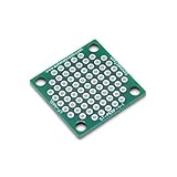 SchmalzTech Double Sided LF HASL Perf Board, PCB Board, Electronic Circuit Board for DIY Prototype Circuit, FR4, Plated Through Hole Solder Prototype Board, ST-PERF-1-1 (1' x 1' - 4 Pack)