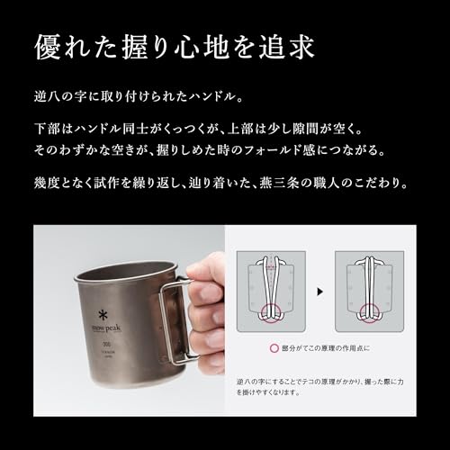 Snow Peak チタンシングルマグ 450 (MG-143・¥3,520) 追加カット 3