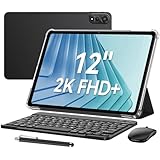 【Écran 12 pouces 2K FHD + Widevine L1】Profitez d’un écran 12 pouces 2K Full HD avec un ratio de 16:10 et la technologie HDR, qui affine chaque détail pour des images et vidéos plus nettes et plus fluides. La tablette prend également en charge Widevine L1 pour le streaming en haute qualité et est équipée de haut-parleurs surround 3D, offrant une expérience audiovisuelle immersive en 1080P