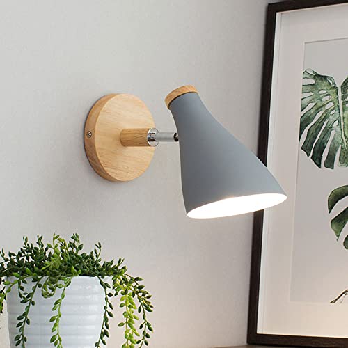 Accesorios de luz montado en el dormitorio con estructura creativa y minimalista 4