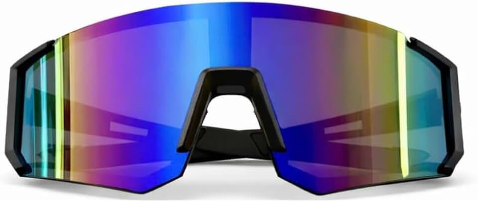 Óculos Ciclismo Esportivo UV400 MTB Speed Bike Corrida Lente Espelhada Proteção Solar Unissex