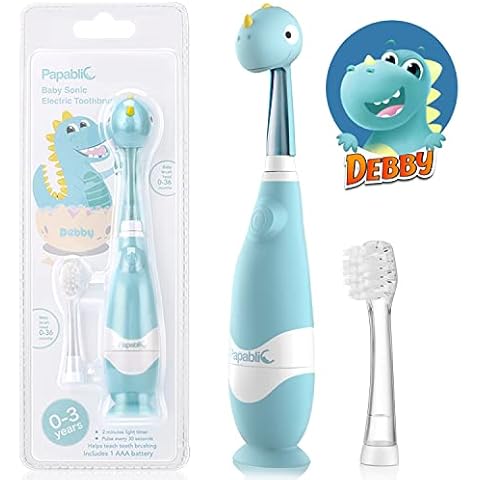 Cepillo de dientes eléctrico Baby Sonic con temporizador LED inteligente Cover