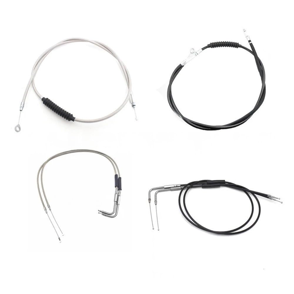 Cavo frizione esteso per moto, linea cavo acceleratore Per Softail Per Deluxe Per Heritage Per Fat Boy Per Street Bob