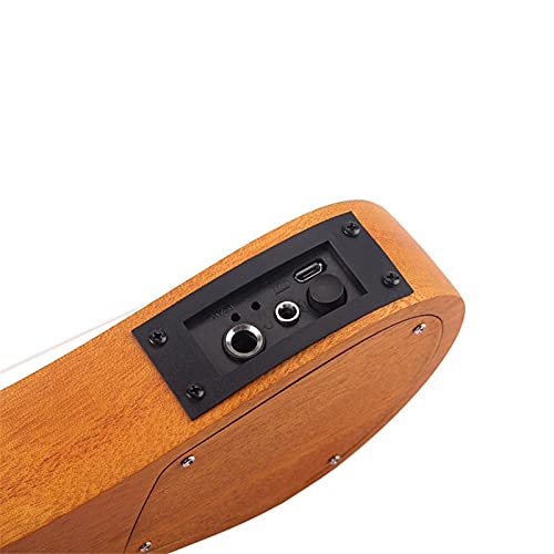 Ukulélé Guitare Électrique 21 Pouces Ukulélé en Bois Massif Cohogany Ukulele Instrument De Musique - Les Beatles, Paul McCartney, John Lennon, RIngo Starr, George Harrison Ukulélé Guitare Électrique 21 Pouces Ukulélé en Bois Massif Cohogany Ukulele Instrument De Musique – Image 7