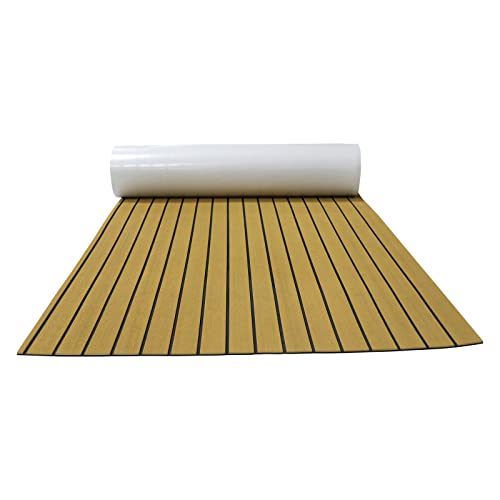 Tapis marin brossé en mousse EVA pour bateau, yacht, kayak et terrasse extérieure