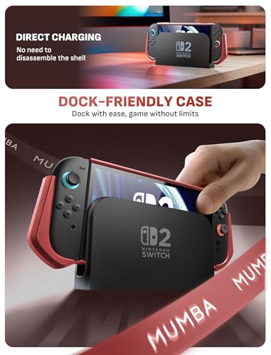 image for Mumba Dockable Case for Nintendo Switch 2 [2025 Blade Series] TPU Swit