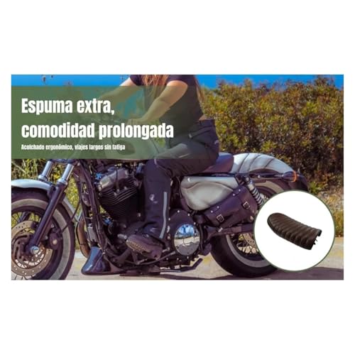 Asiento plano para motocicleta CB350 CL350 CB4 acolchado monoplaza de una pieza 2