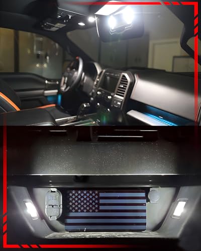 Kit de luces LED interiores para Chevrolet Silverado y GMC Sierra 2007-2014 miniatura 6