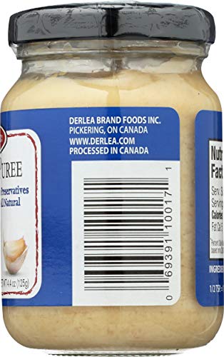 Derlea, Garlic Puree, 4.4 Ounce