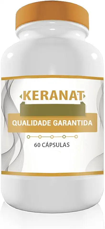 Keranat 150mg 60 Cápsulas Crescimento Capilar