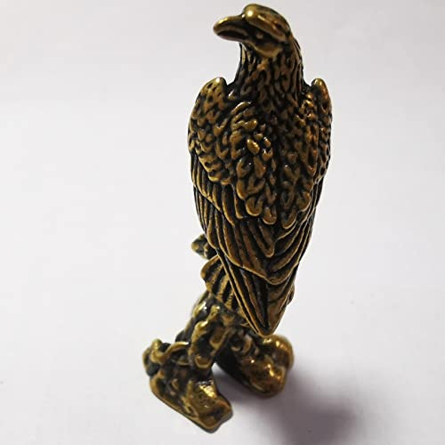 Brass Eagle King Figurine ,Animals Brass Decor Ornaments Home Tea Table Feastival Decorations, Decorative Ornaments For Living Room, Bedroom #TOP3
