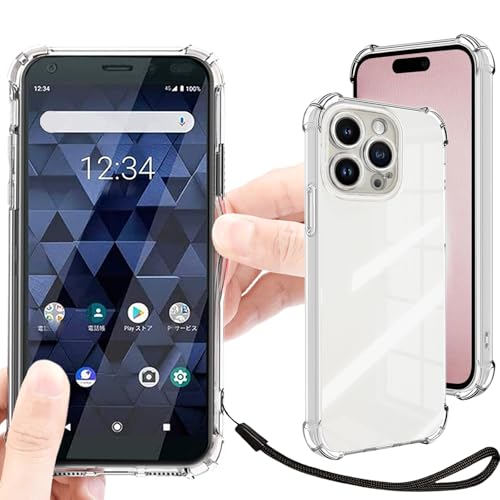 iPhone 16 Pro �P�[�X �N���A ���� �J�o�[ �y�X�g���b�v ��{�t�z �K�p iPhone 16Pro �P�[�X �A�C�z��16�v�� �A�C�t�H��16�v�� �X�}�z�P�[�X iPhone16Pro �J�o�[ case �yHeofuixt�z �\�t�g �o���p�[�P