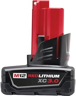 Milwaukee M12 XC High Capacity 3.0 AH REDLITHIUM Battery (48-11-2402)