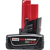 Milwaukee M12 XC High Capacity 3.0 AH REDLITHIUM Battery (48-11-2402)