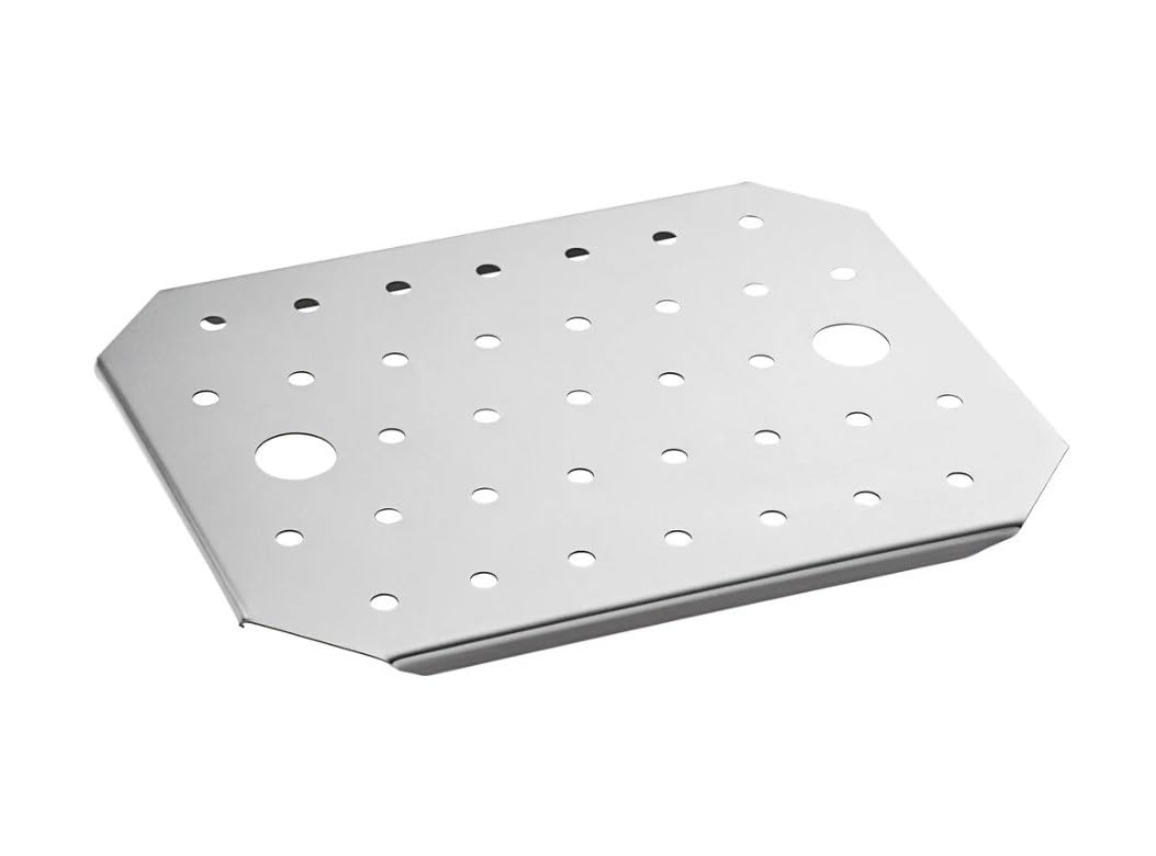 Soro Essentials- Half Size Stainless Steel Steam Table Pan False Bottom- Fits Half Size Anti-Jamming Steam Table Pan for Hotel Restaurant Supplies