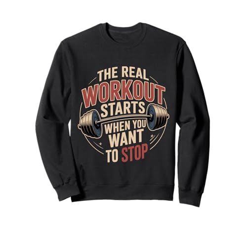 The Real Workout Starts When You Want To Stop |- �g���[�i�[