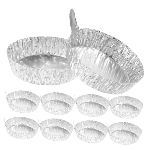 SOESFOUFU Portable Weighing Pans 100pcs Aluminum Foil Weighing Dishes Handle Lab Equipment