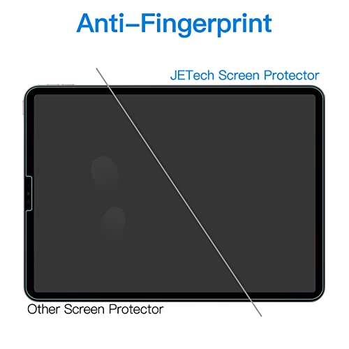 Image of JETech Tempered Glass Screen Protector Guard for iPad Pro 11-Inch (2022 /2021 /2020 /2018 Model), iPad Air 5 /4 2022 /2020 10.9-Inch, Face ID Compatible, 1-Pack