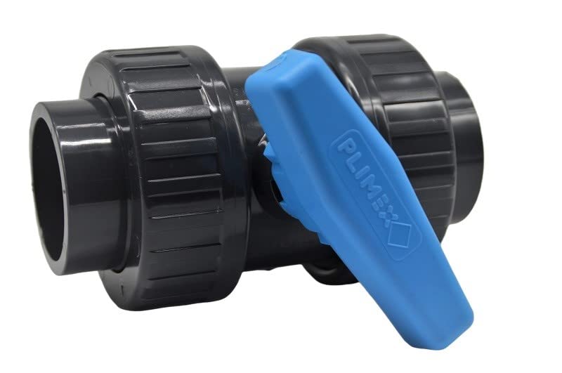 valvola a membrana in PVC-U d20 manicotto per incollaggio ISO EPDM