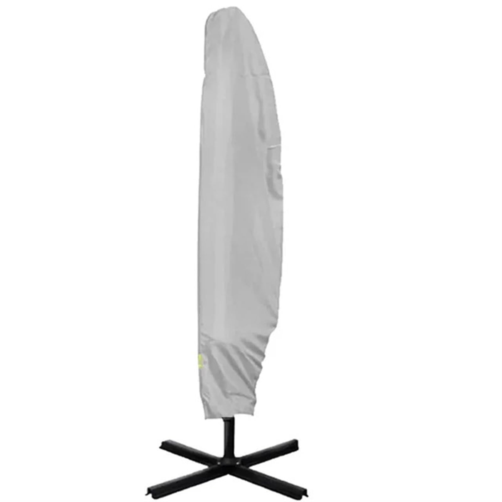 Schutzhülle für Sonnenschirm Wasserdichte Oxford-Stoff Outdoor Banana Regenschirm Abdeckung Schatten Garten Wetterfeste Terrasse Cantilever Sonnenschirm Regen Zubehör(Grey)