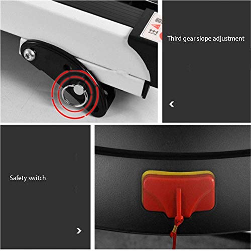 Image of Treadmill Indoor Mini Electric Stroller Indoor Silent Installation Free Walking Machine Exercise Fitness Equipment Fitness Workout