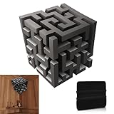 Impossible Corners, 3D Wall Art Optical Illusion Decal Stickers, Cube Corner Deocrations Walls Art That Reshapes Reality for Home Office Gallery Space