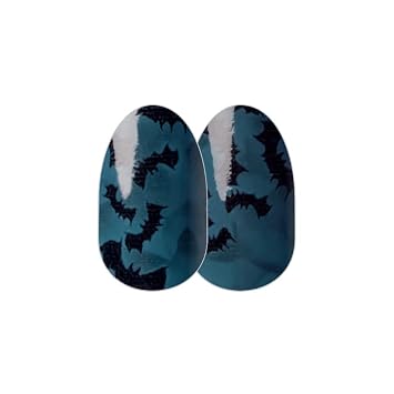 Color Street - Once Bitten Nail Polish Strips - Real Nail Polish Stickers for Costume, Cosplay, Party & Festival Looks - 16 Double-Ended Strips
