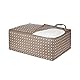 Compactor DAMAN BEIGE Set aus 3 Duvet-Aufbewahrungstaschen, 70x50x30 cm, Braun