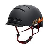 Livall Unisex – Erwachsene BH51M 4th anni Edition Fahrradhelm, matt schwarz 55-61cm