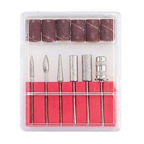 DIY Crafts Design No # 4, Nail Kit, Nail Art Drill Kit File Professional Electric Manicure Pedicure Drill Sander Pen Nail Art Grinder with Multi Sandi (Design No # 4, Nail Kit) - Image 4
